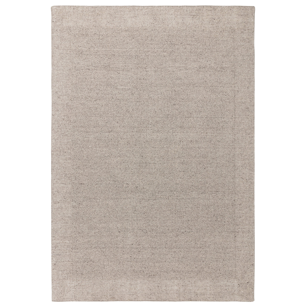 Beige rug on a white background