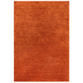 Orange rug on a white background