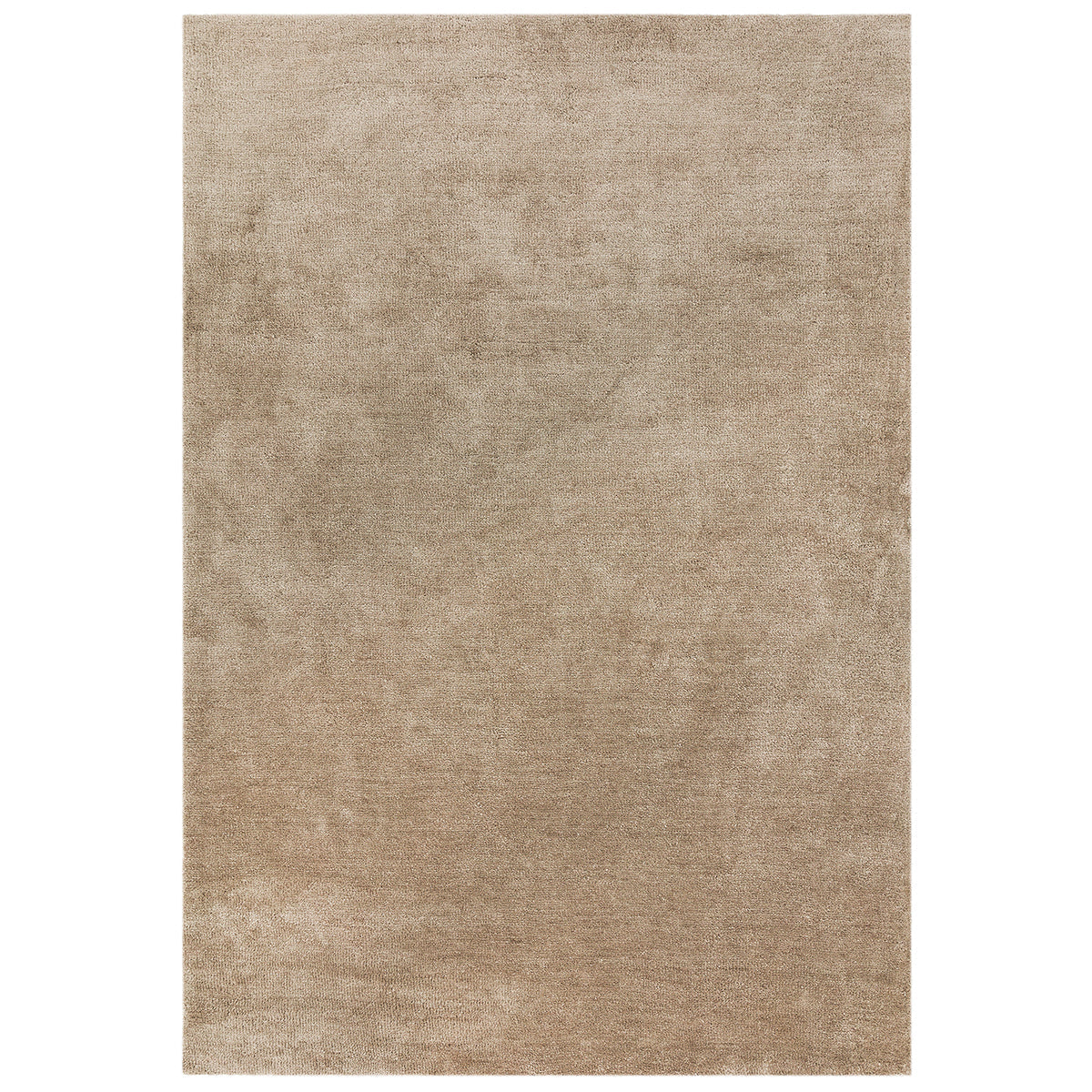 Beige rug on a white background