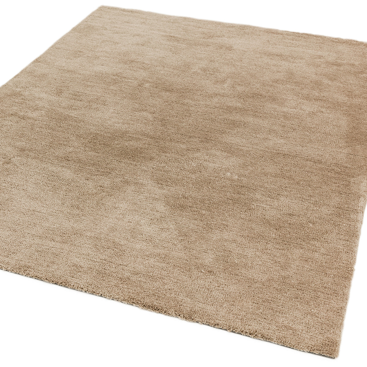 Beige rug on a white background
