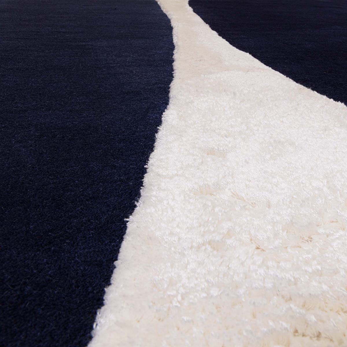 Asiatic Matrix Signature Indigo Designer Rug