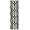 Asiatic Matrix Max 35 Wire White runner rug styled in a living room