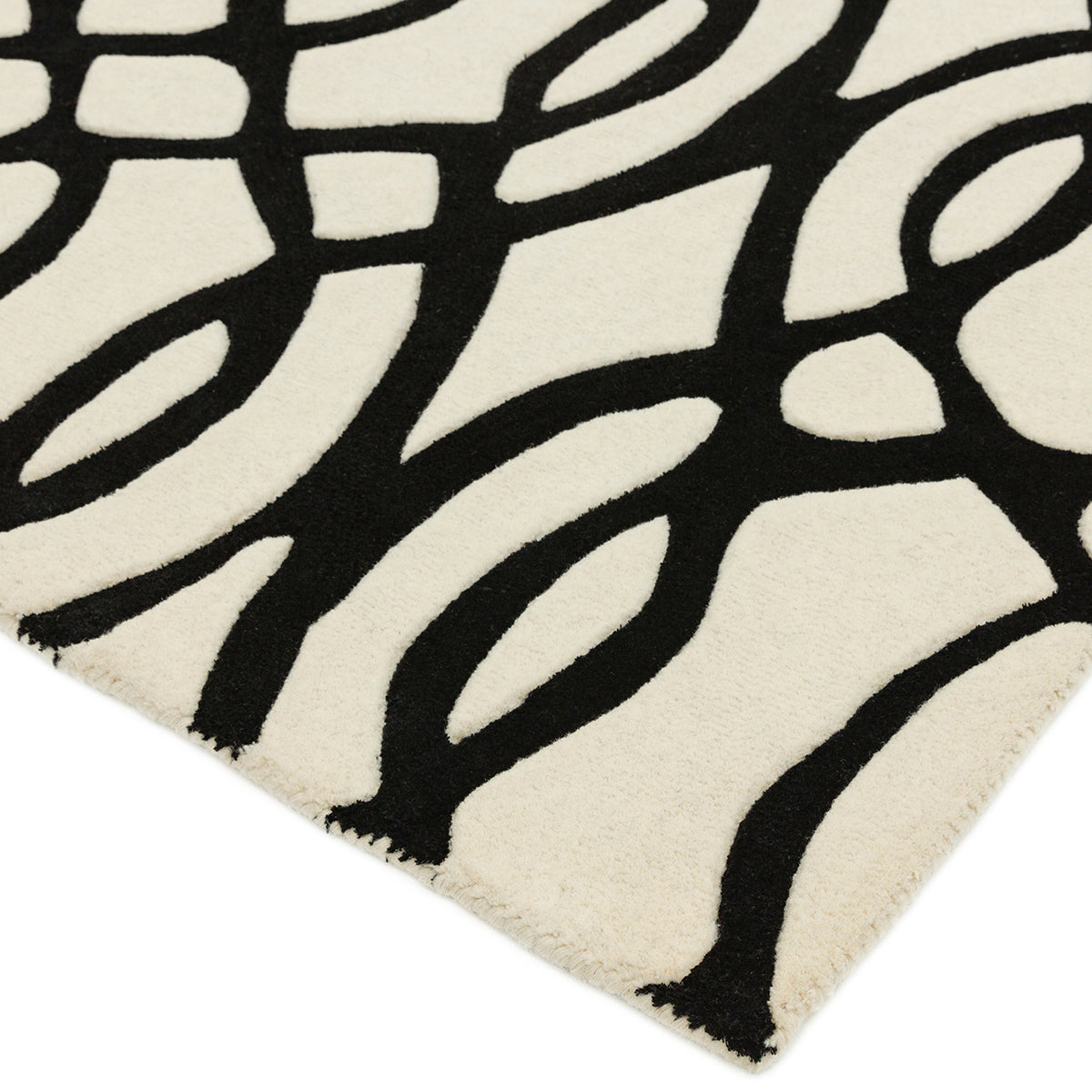 Asiatic Matrix Max Wire White Designer Rug
