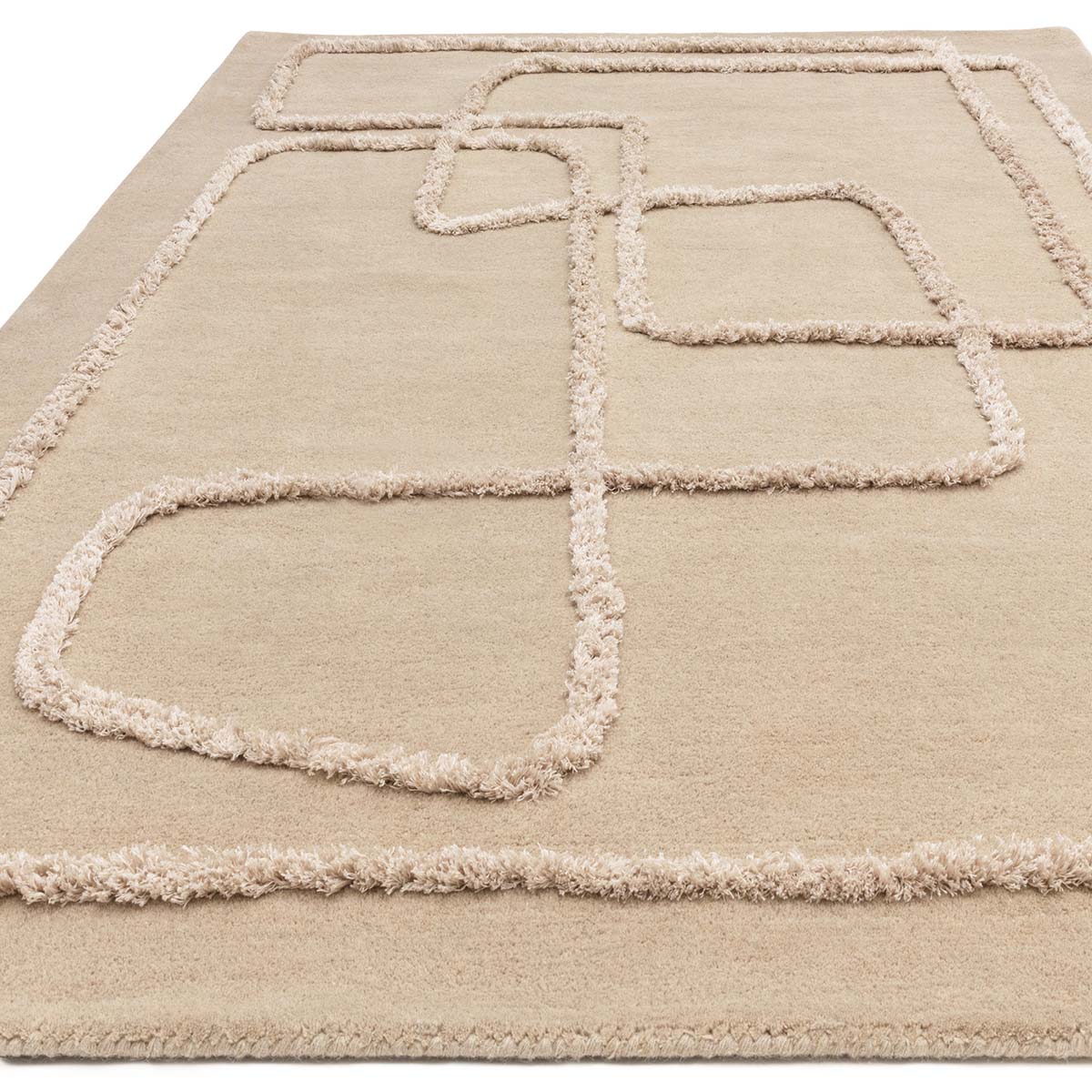 Asiatic Matrix Infinity Sand Designer Rug