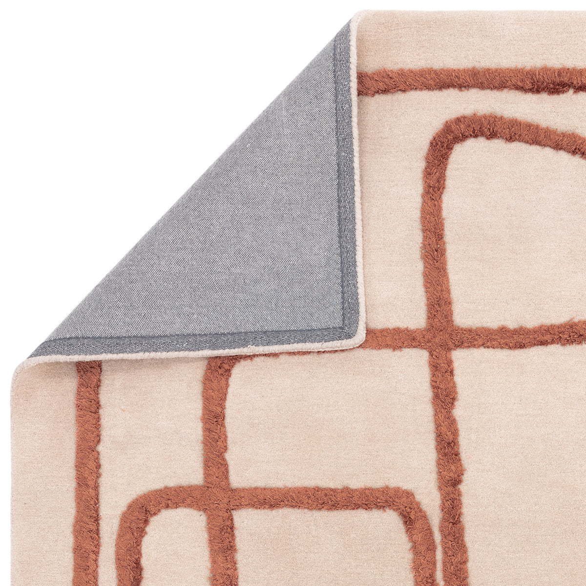 Asiatic Matrix Infinity Copper Designer Rug