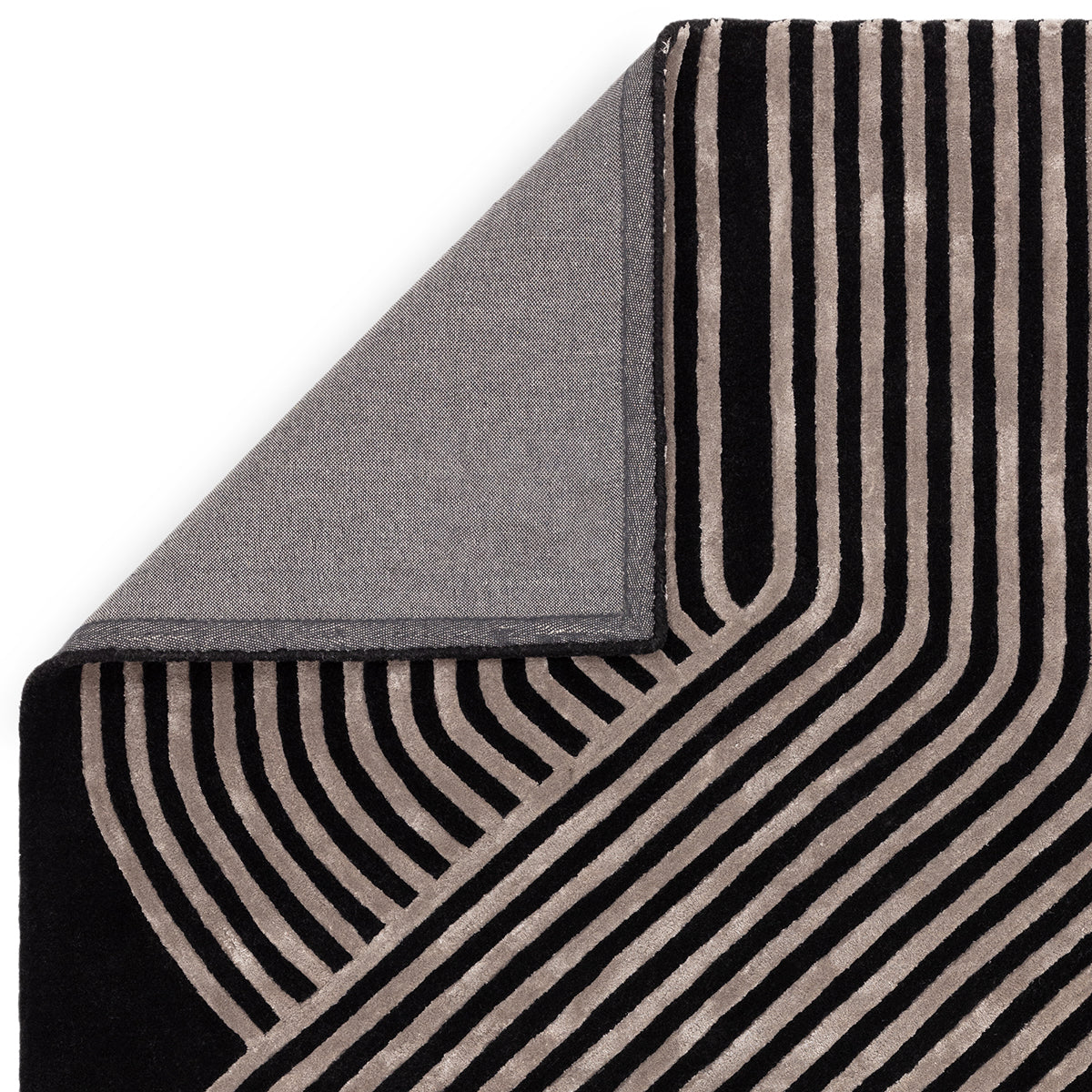 Asiatic Matrix Solsitice Gunmetal Designer Rug