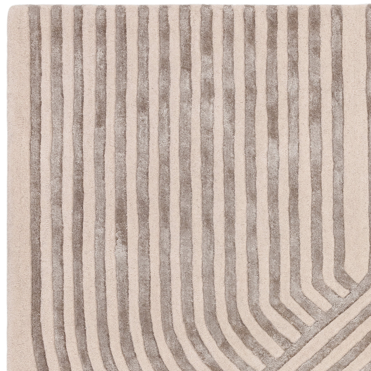 Asiatic Matrix Solsitice Ivory Designer Rug