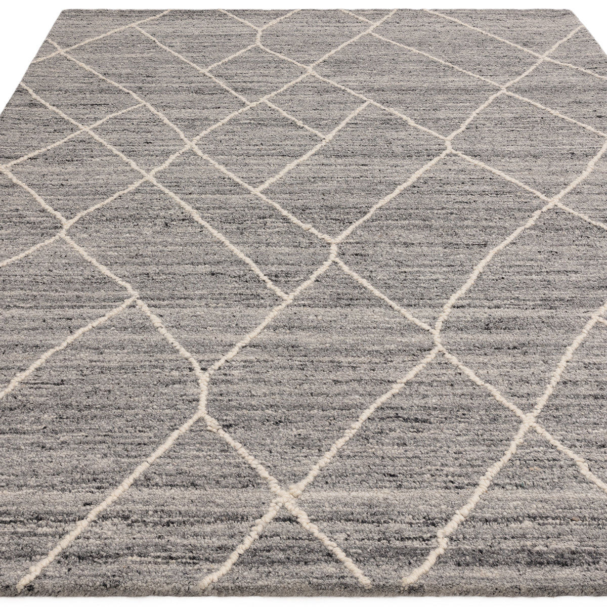 Asiatic Noah Charcoal Designer Rug