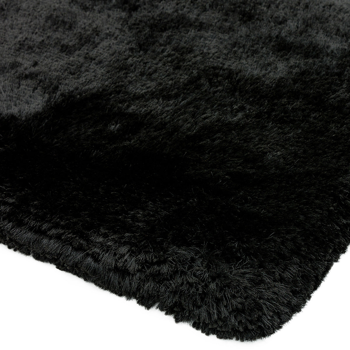 Asiatic Plush Black Designer Rug