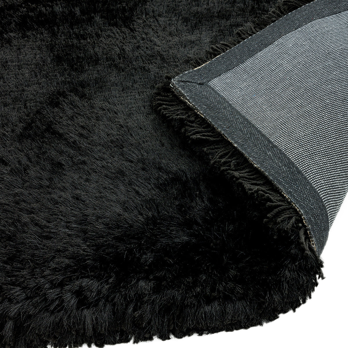 Asiatic Plush Black Designer Rug