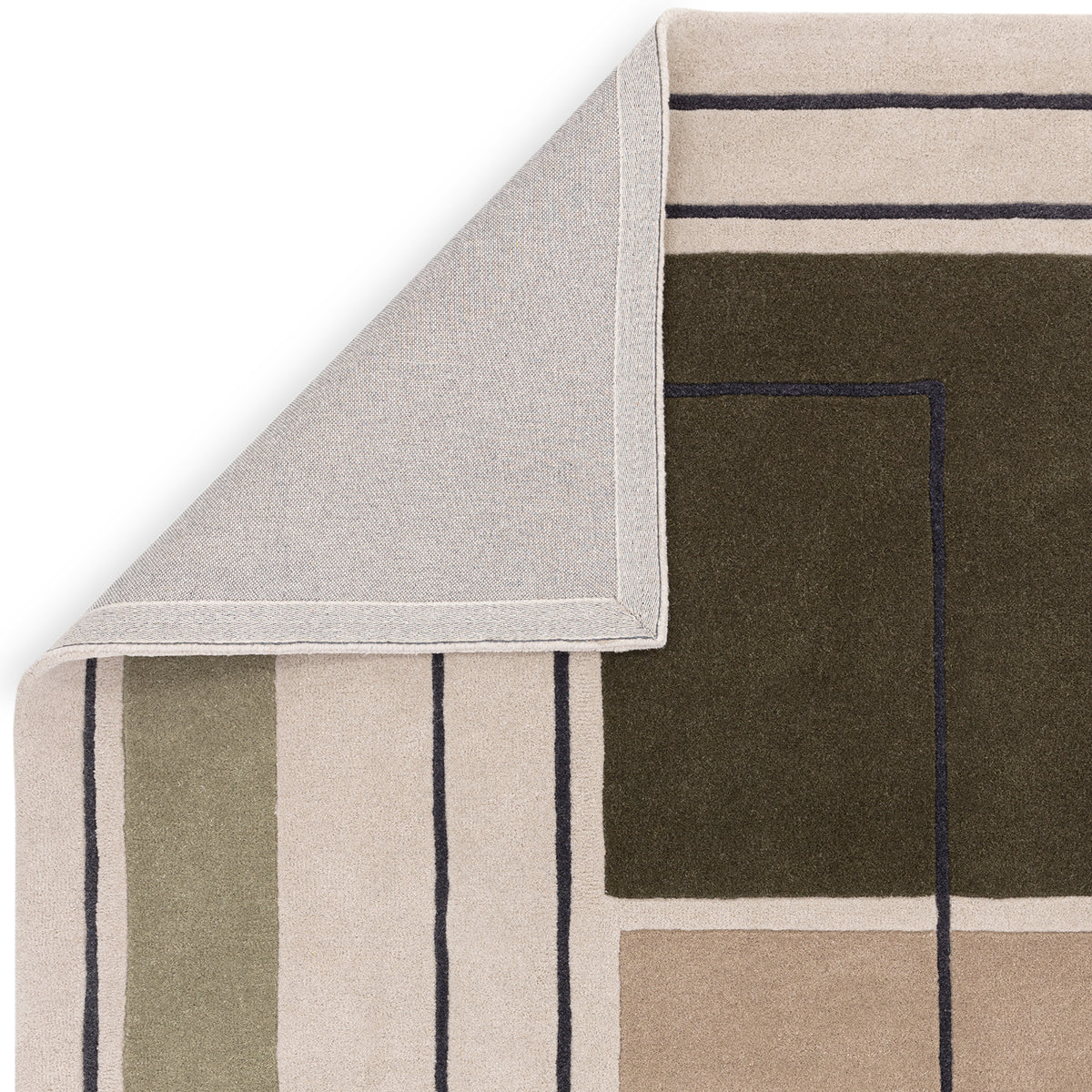 Asiatic Reef 21 Outline Khaki Designer Rug