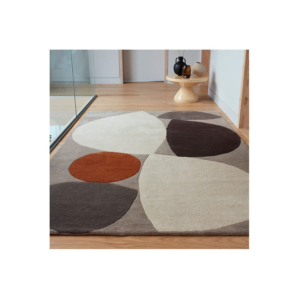 Asiatic Mid Century Grey Designer Rug