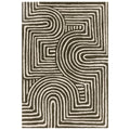 Asiatic Reef 30 Curve Forest rectangle rug styled in a living room