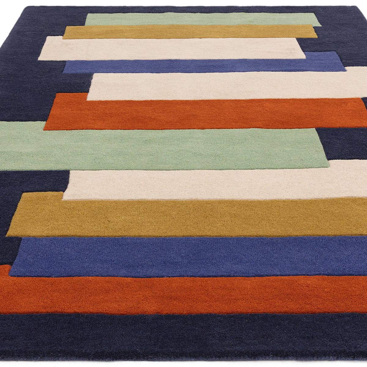 Asiatic Reef Stacks Multi Designer Rug