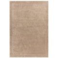 Beige rug with a border on a white background