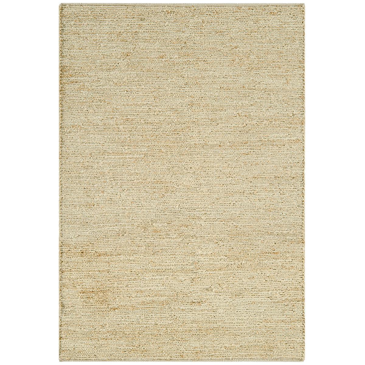 Beige area rug on a white background