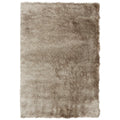 Beige area rug on a white background