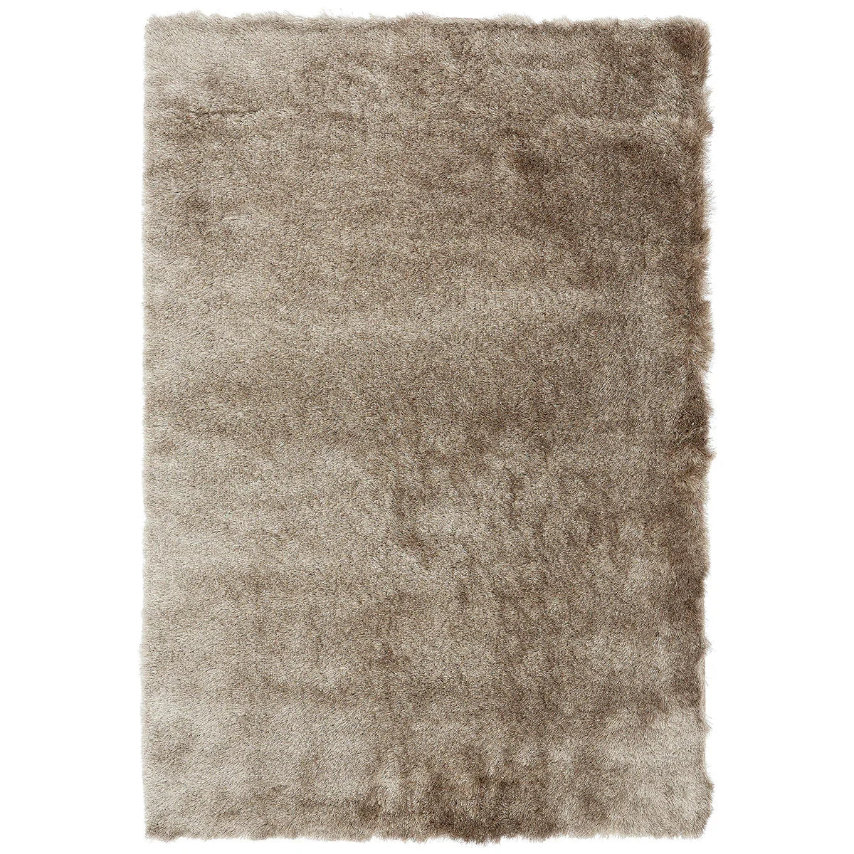 Beige area rug on a white background