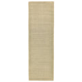 Asiatic York Beige runner rug styled in a living room