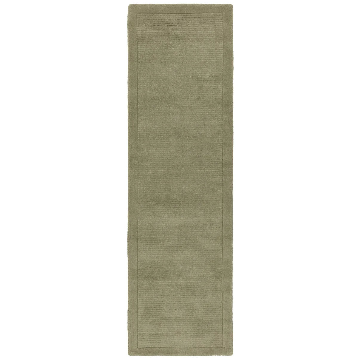 Asiatic York Sage runner rug styled in a living room