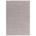Asiatic Zander Charcoal rectangle rug styled in a living room