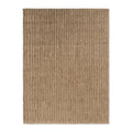 Brink & Campman Craft Plait Natural Designer Rug featuring braided plait pattern in beige, taupe and cream on natural background, hand-woven wool