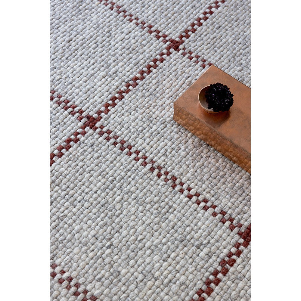 Brink & Campman Craft Matter Check Ash Designer Rug