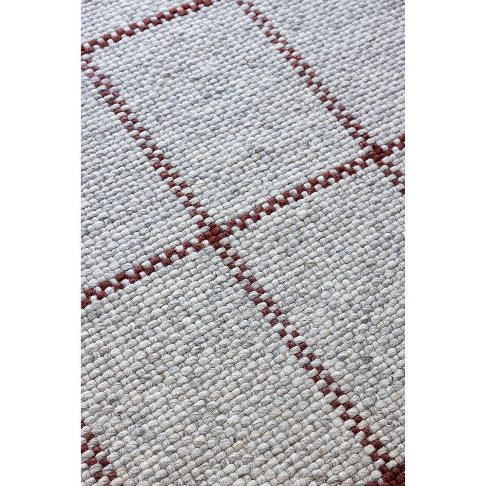 Brink & Campman Craft Matter Check Ash Designer Rug