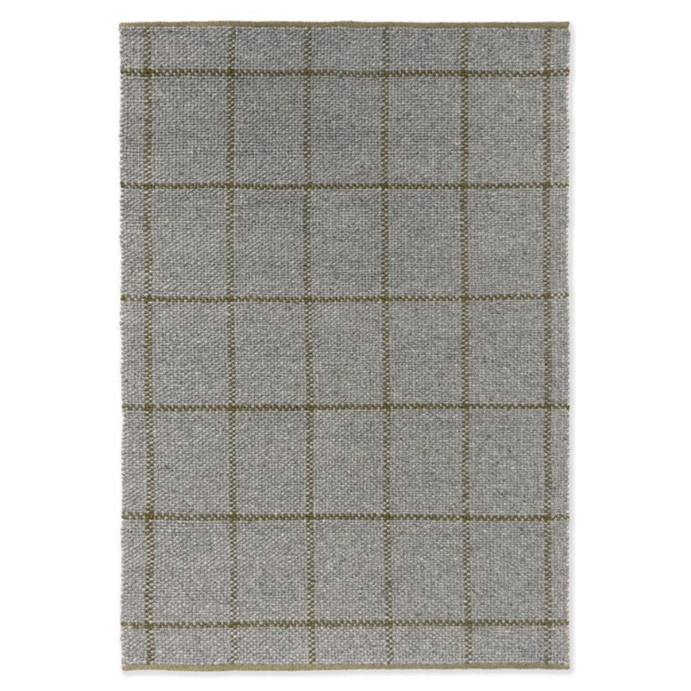 Brink & Campman Craft Matter Check Slate Designer Rug