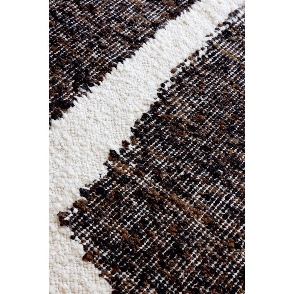 Brink & Campman Craft Fundament Chocolate/Cream Designer Rug