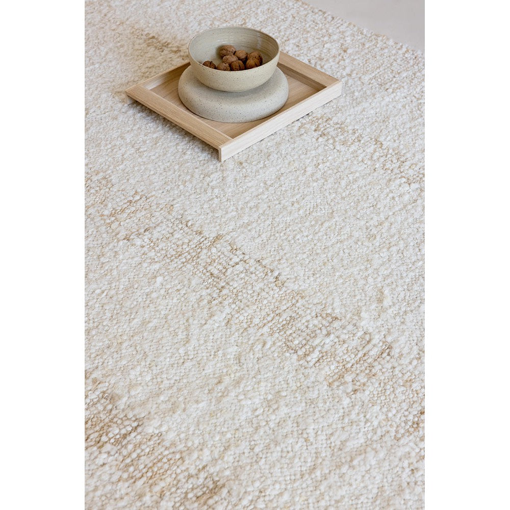 Brink & Campman Craft Fundament Wool White Designer Rug