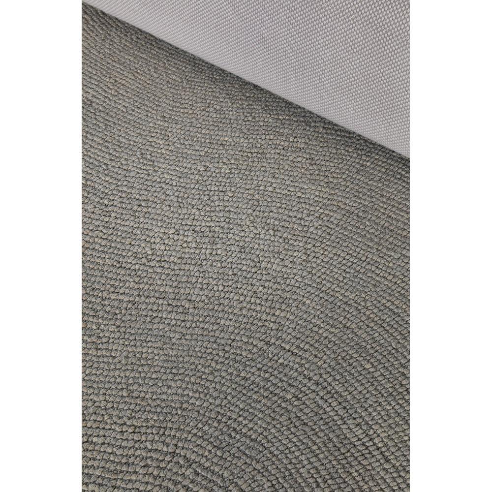 B&C Decor Echo Pebble Rug featuring pebble-textured pattern in grey, taupe and beige on light grey background, hand-tufted wool