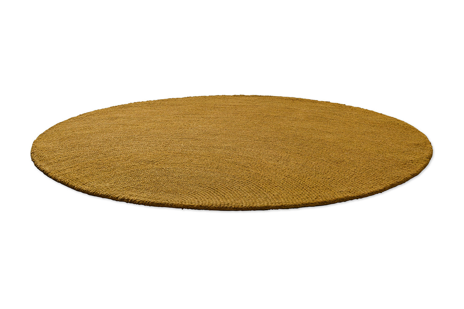 B&C Decor Echo Ochre  Round Rug