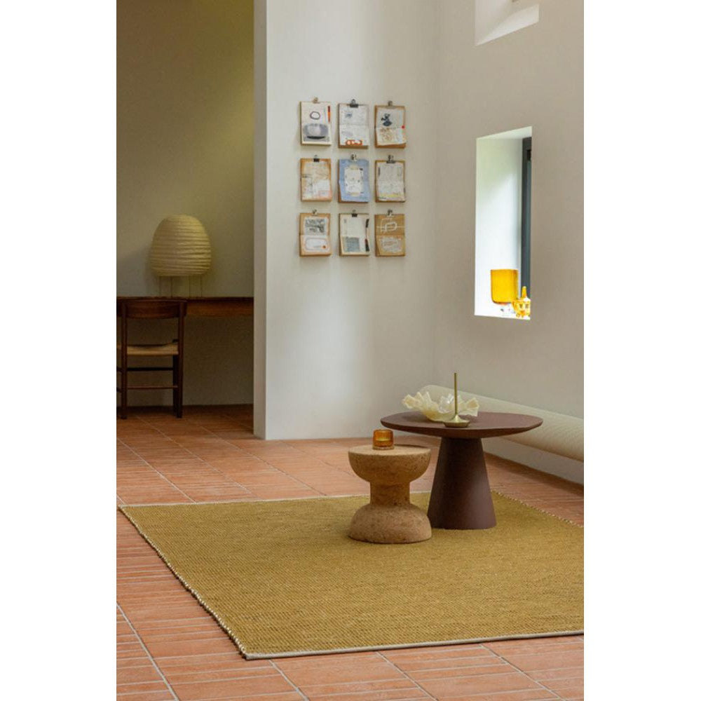 Brink & Campman Frame Mustard Designer Rug