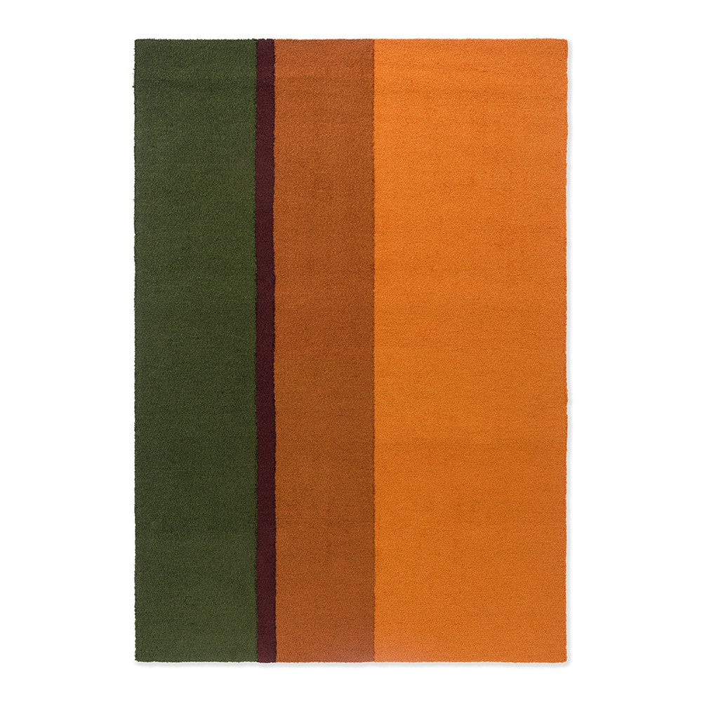 Brink & Campman Habitat Festival Stripe Orange Outdoor Designer Rug