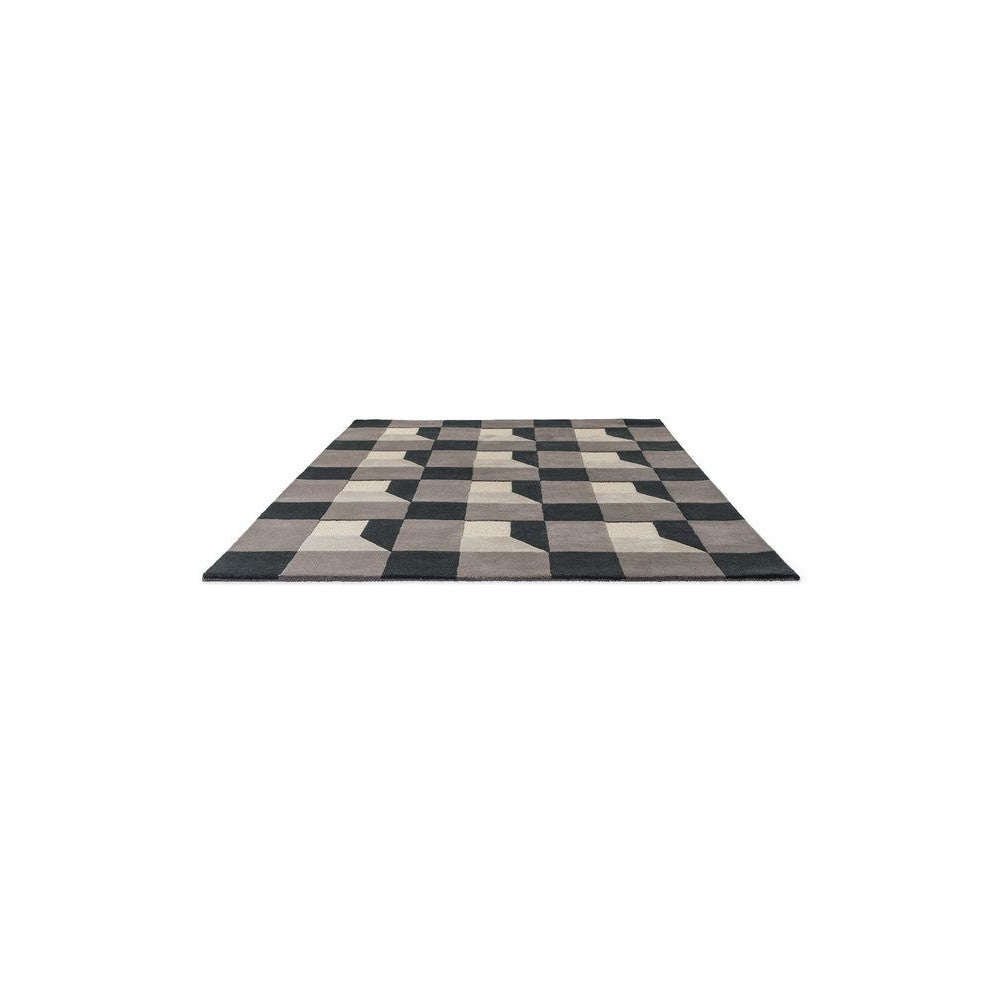 Harlequin Blocks Slate Designer Rug