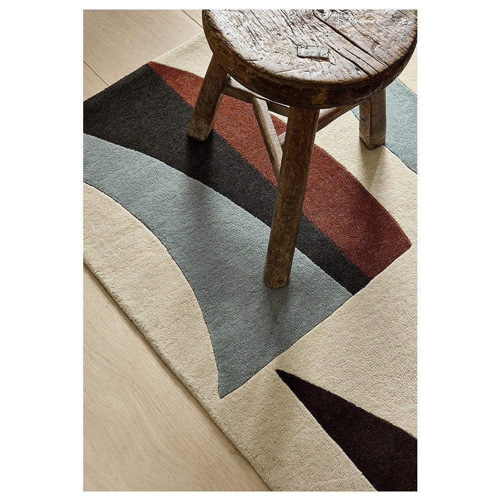 Harlequin Torillo Cornflower / Walnut Designer Rug