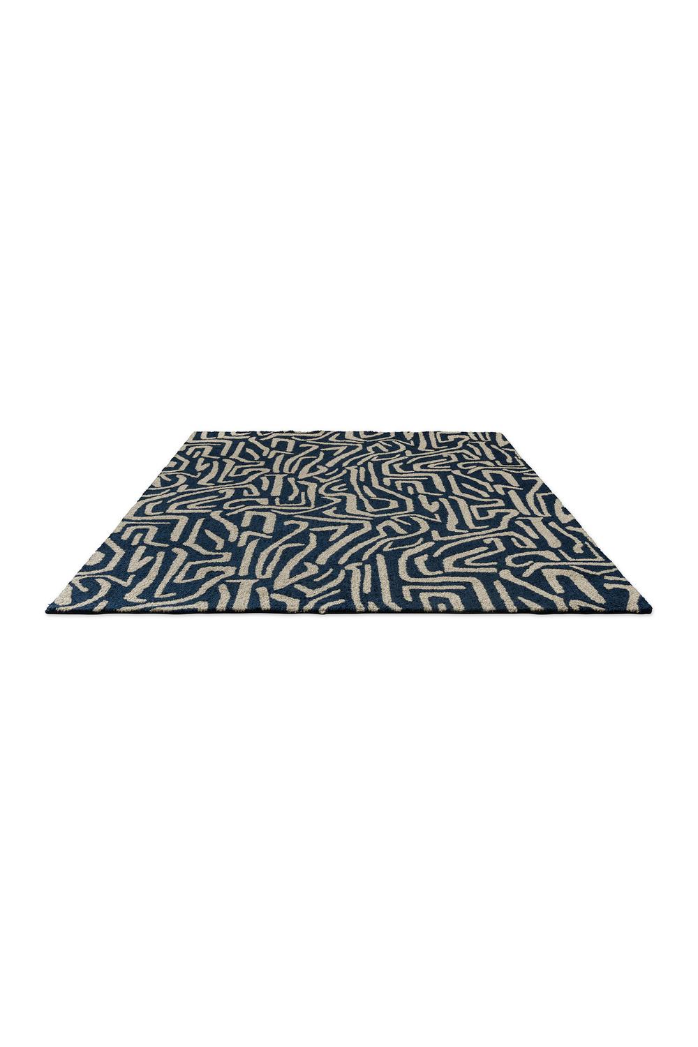 Harlequin Melodic Blue Designer Outdoor Rug