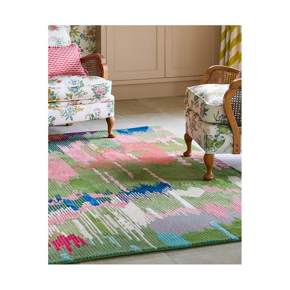 Sophie Robinson x Harlequin Wilderness Peridot/Emerald Designer Rug