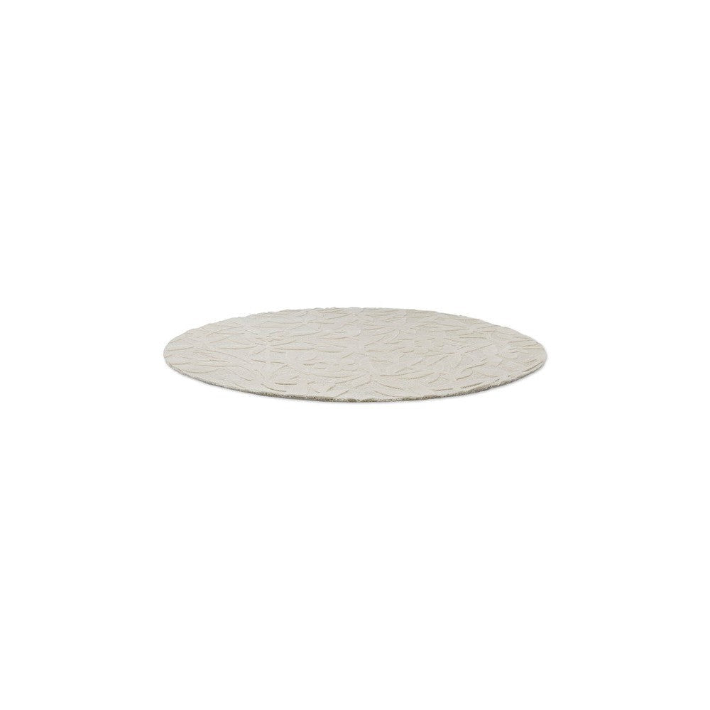 Laura Ashley Cleavers Natural Designer Round Rug