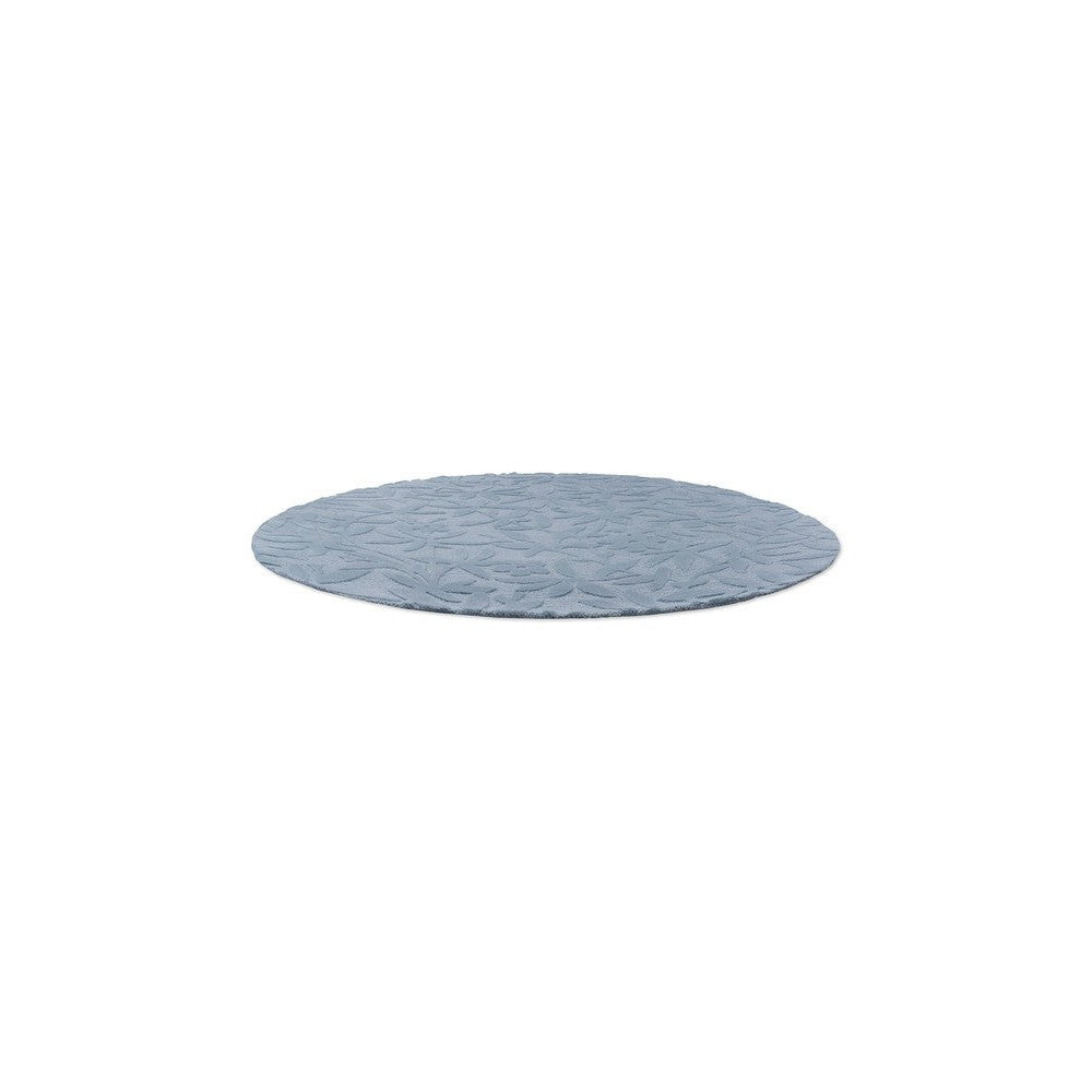 Laura Ashley Cleavers Seaspray Designer Round Rug