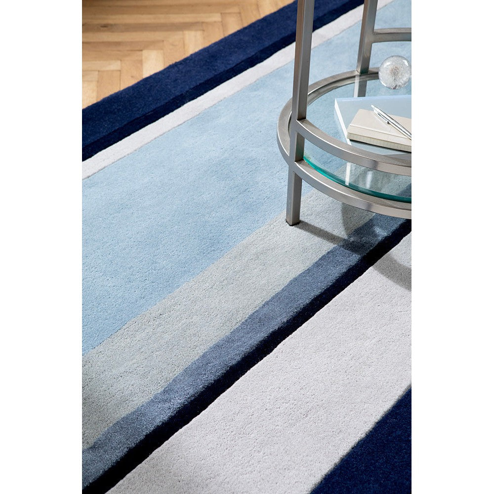 Laura Ashley Eaton Dark Seaspray Designer Rug