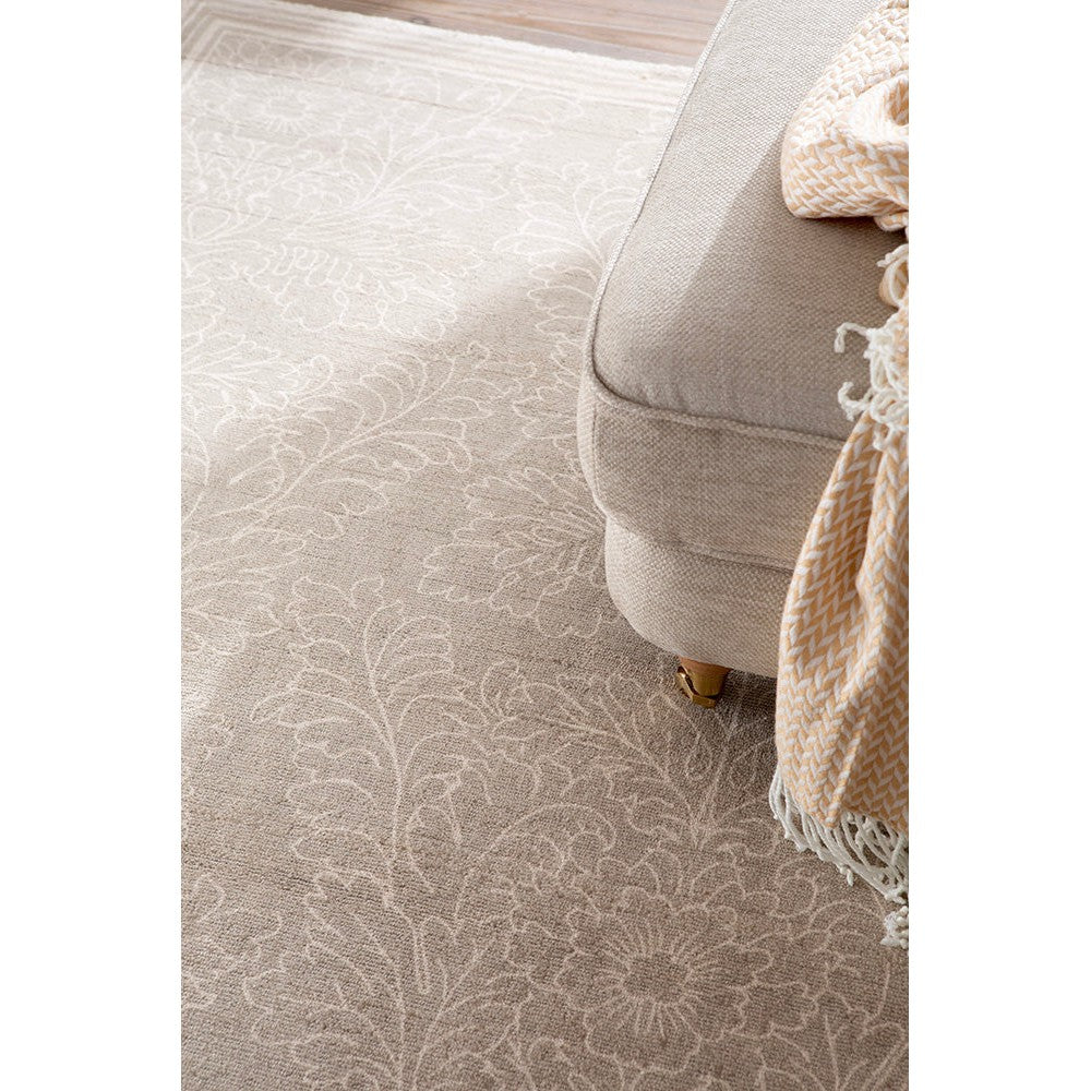 Laura Ashley Silchester Dove Grey Designer Rug