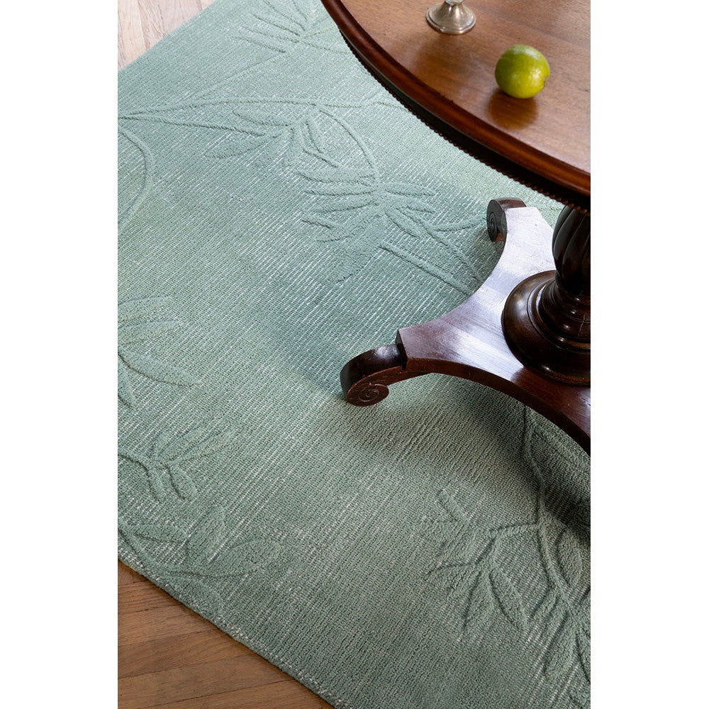 Laura Ashley Mari Mineral Green Designer Rug