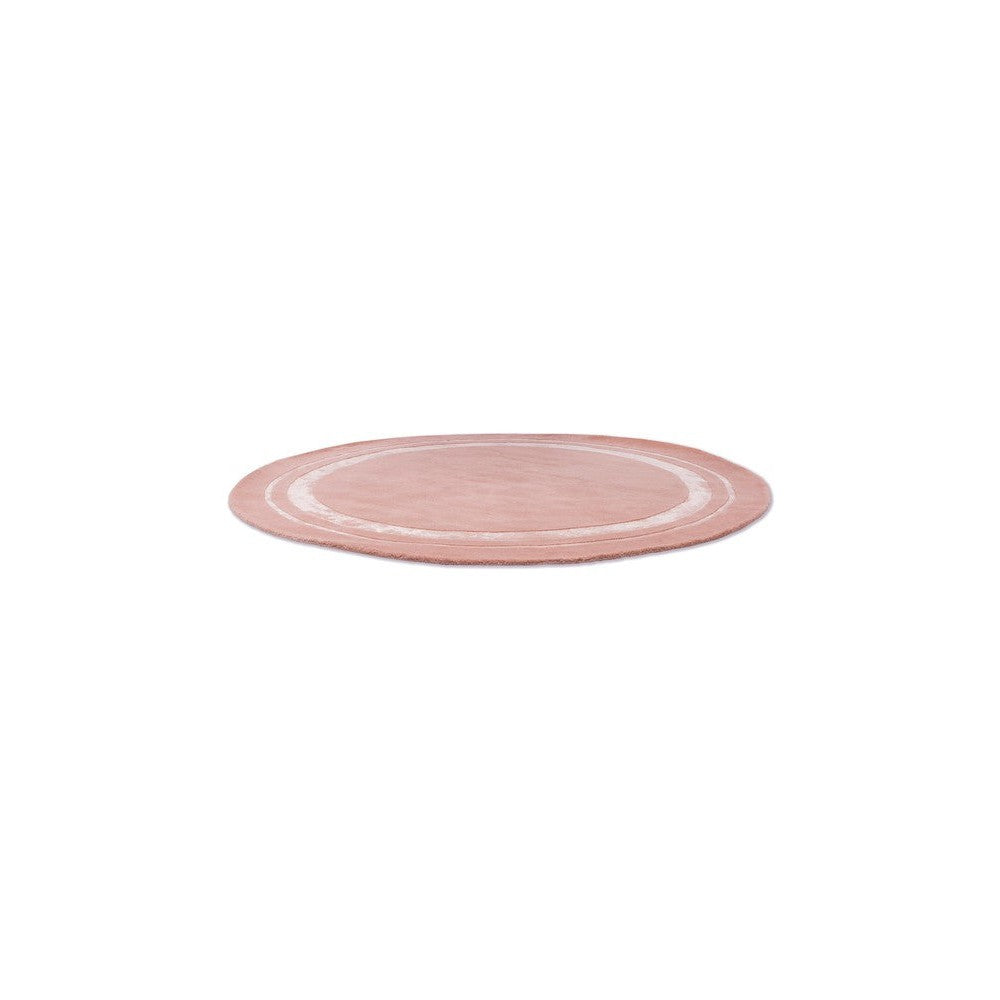 Laura Ashley Redbrook Blush Designer Round Rug