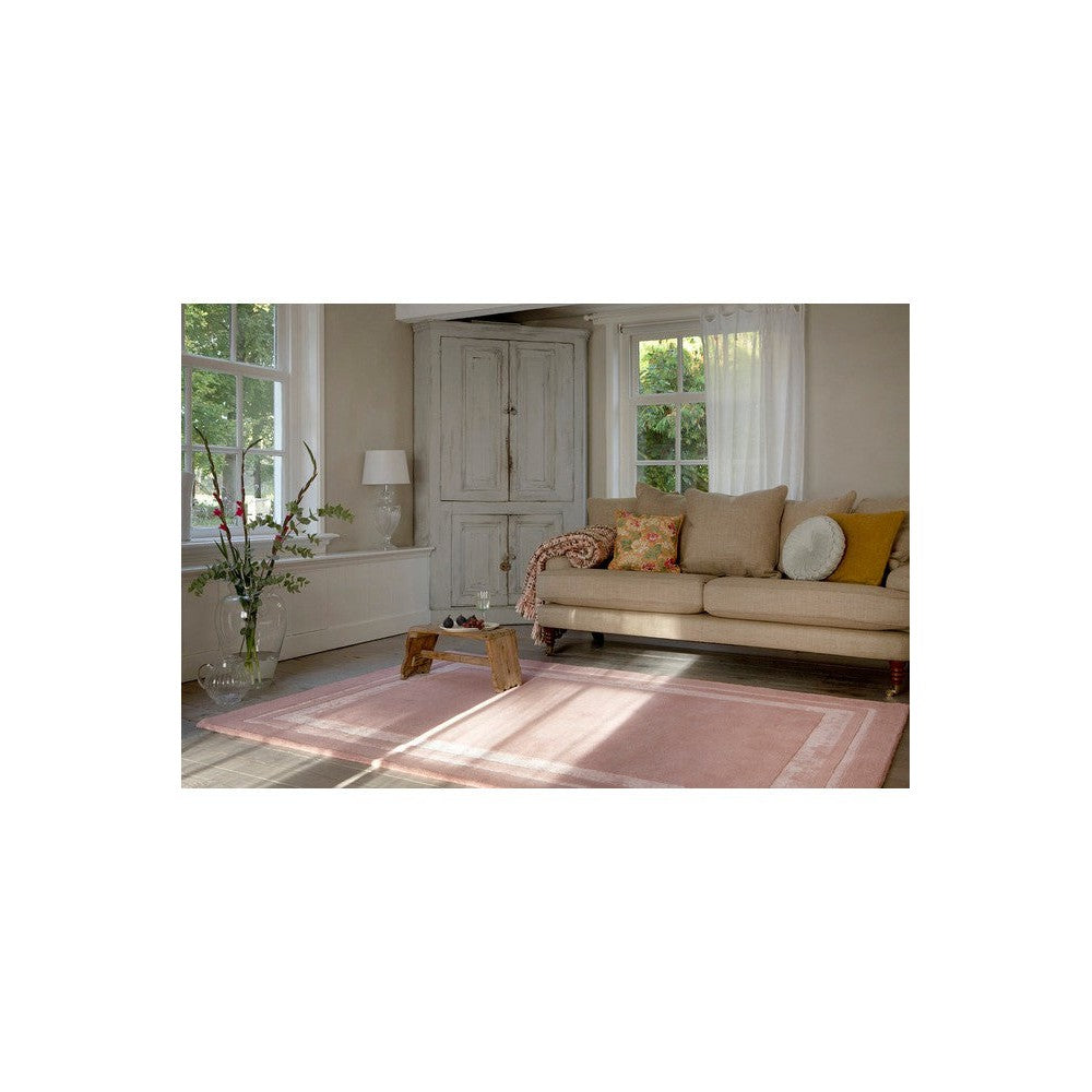 Laura Ashley Redbrook Blush Designer Rug