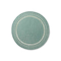 Laura Ashley Redbrook Duck Egg Designer Round Rug featuring concentric ring pattern in duck-egg tones on pale background