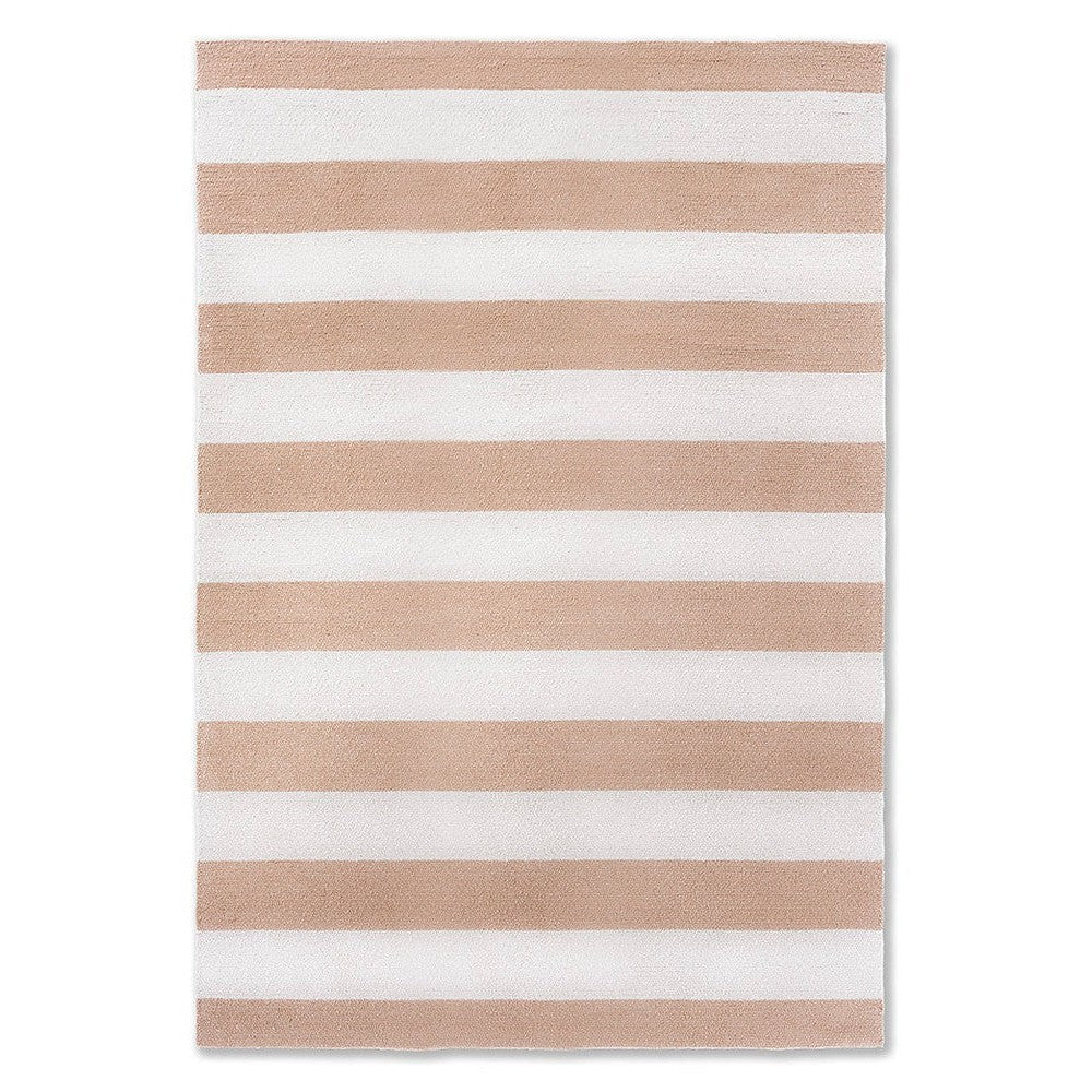 Laura Ashley Lille Pale Ochre Outdoor Designer Rug