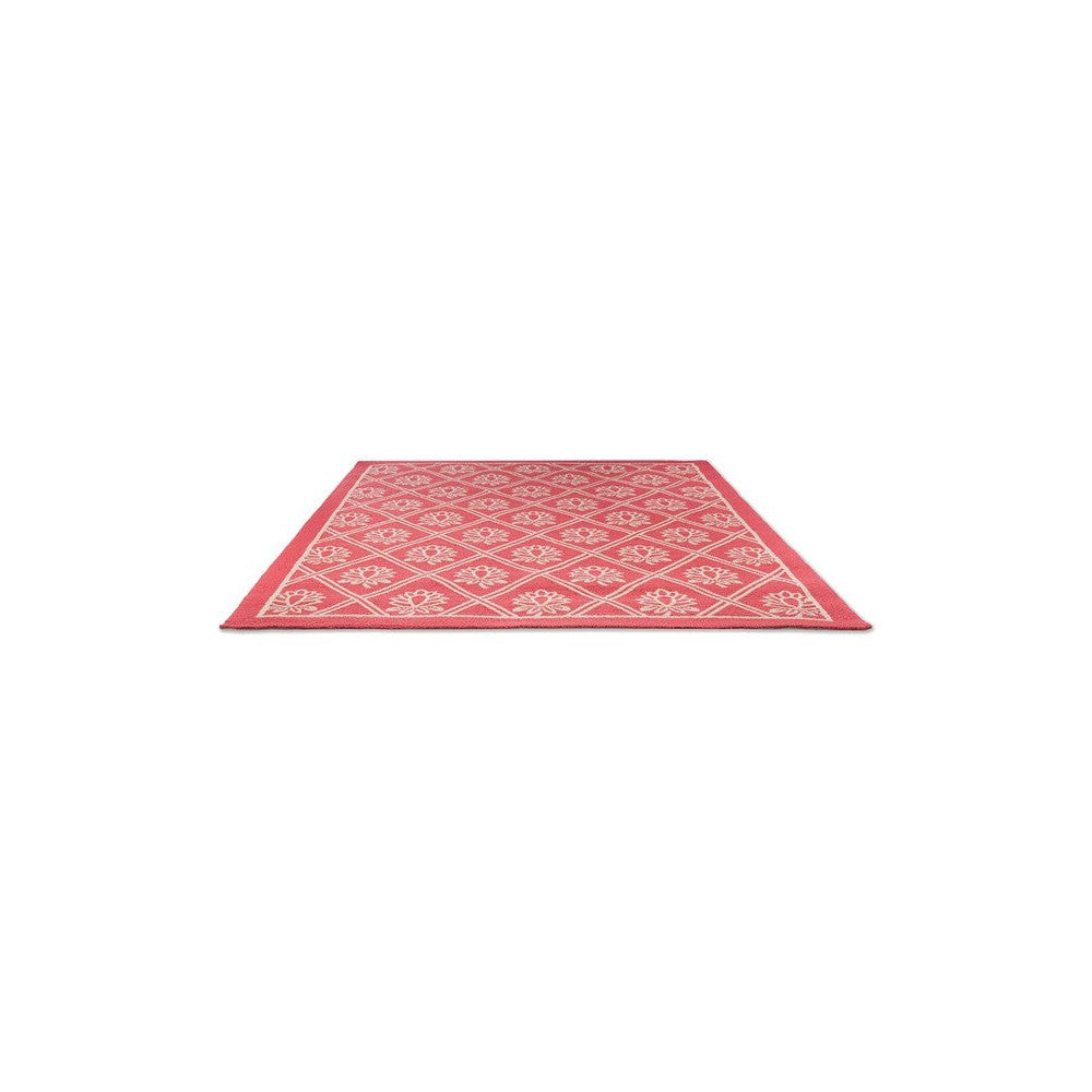 Laura Ashley Porchester Poppy Red Outdoor Designer Rug