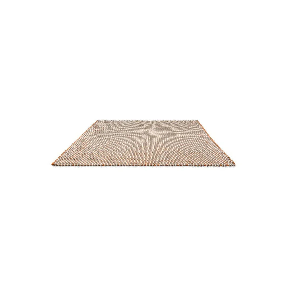 Brink & Campman Lace Tri-colour White Outdoor Rug featuring braided weave in white, cream and beige on white background, power-loomed polypropylene